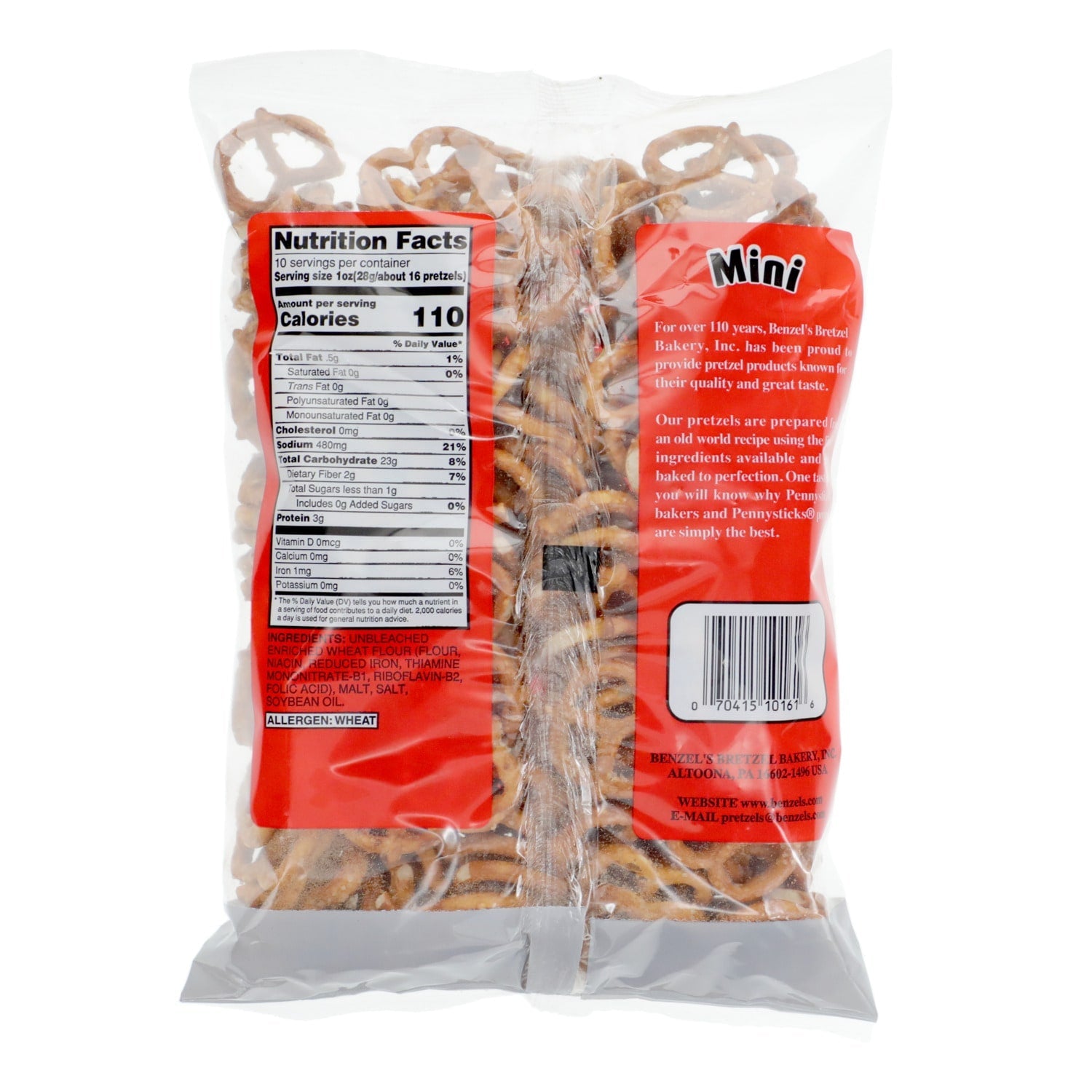 Pennysticks Brand Mini Pretzels, 10 oz.