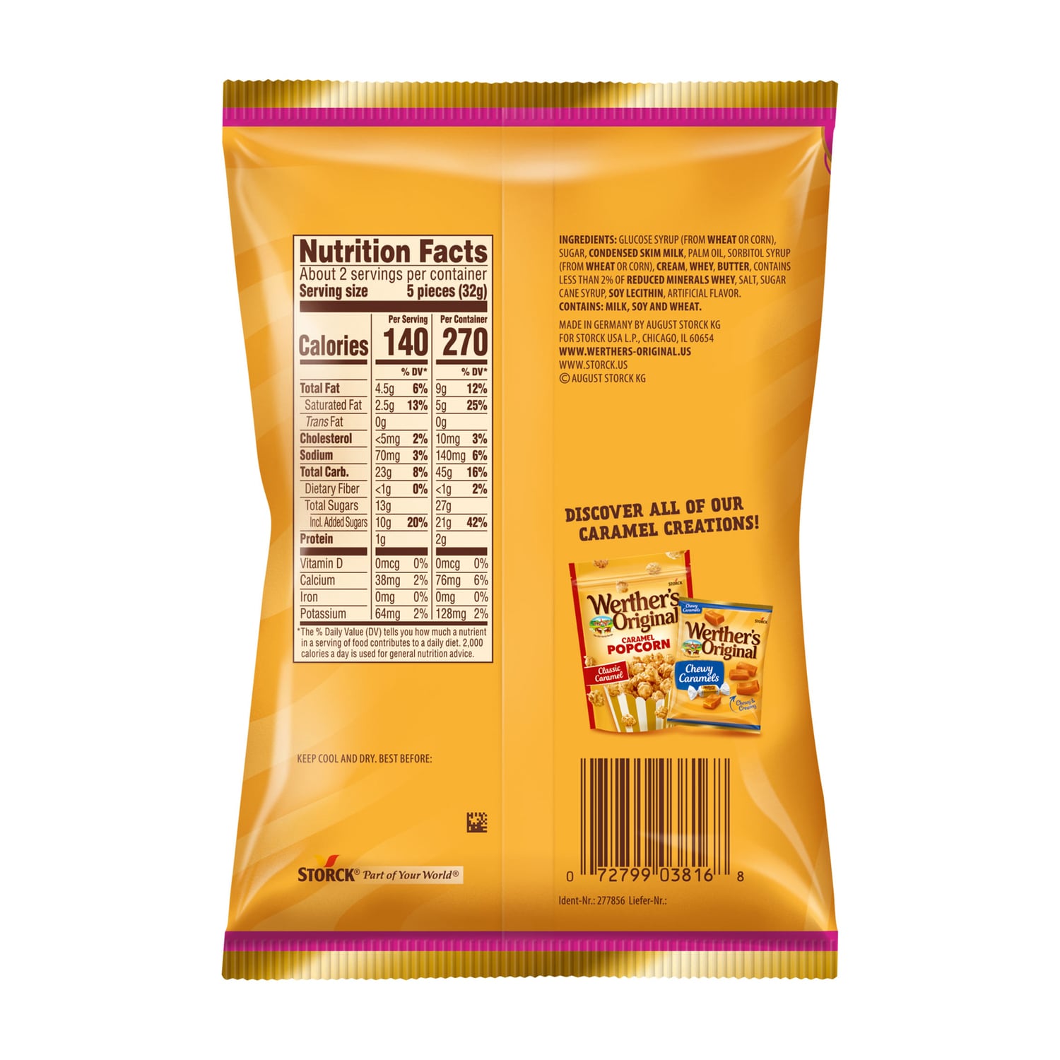 Werther's Original Soft Caramel Candy, 1-ct.