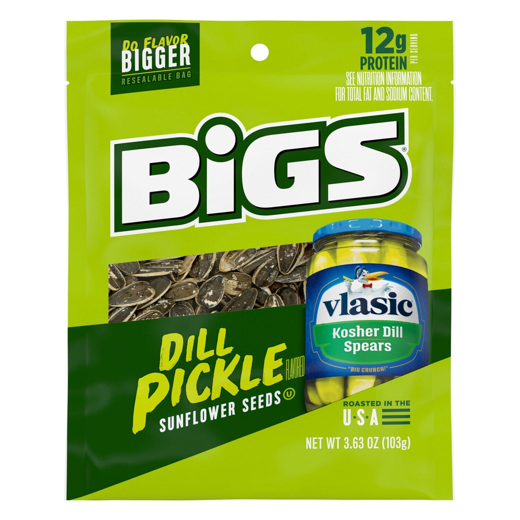 Bigs Dill Pickle Flavor Sunflower Seeds, 1-ct.