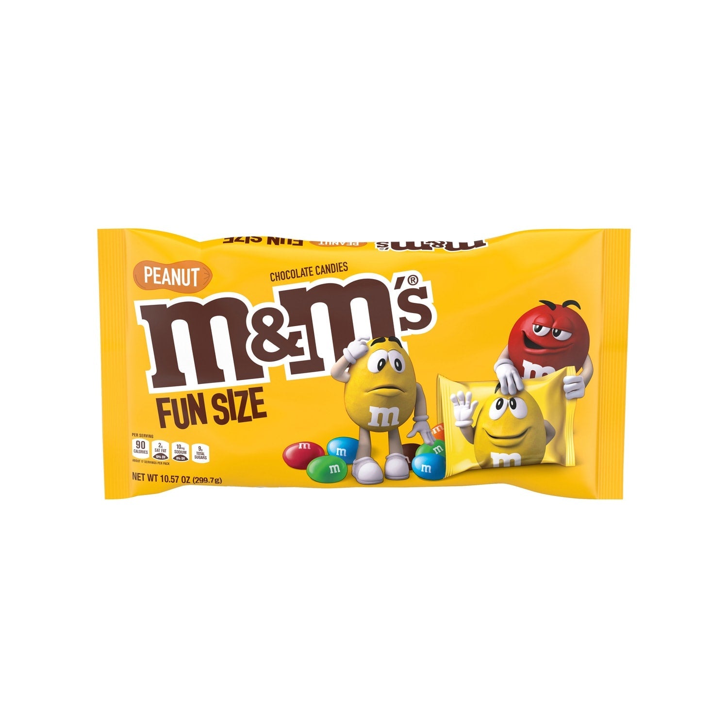 M&amp;M's Fun Size Peanut Milk Chocolate Candies, 1-ct.