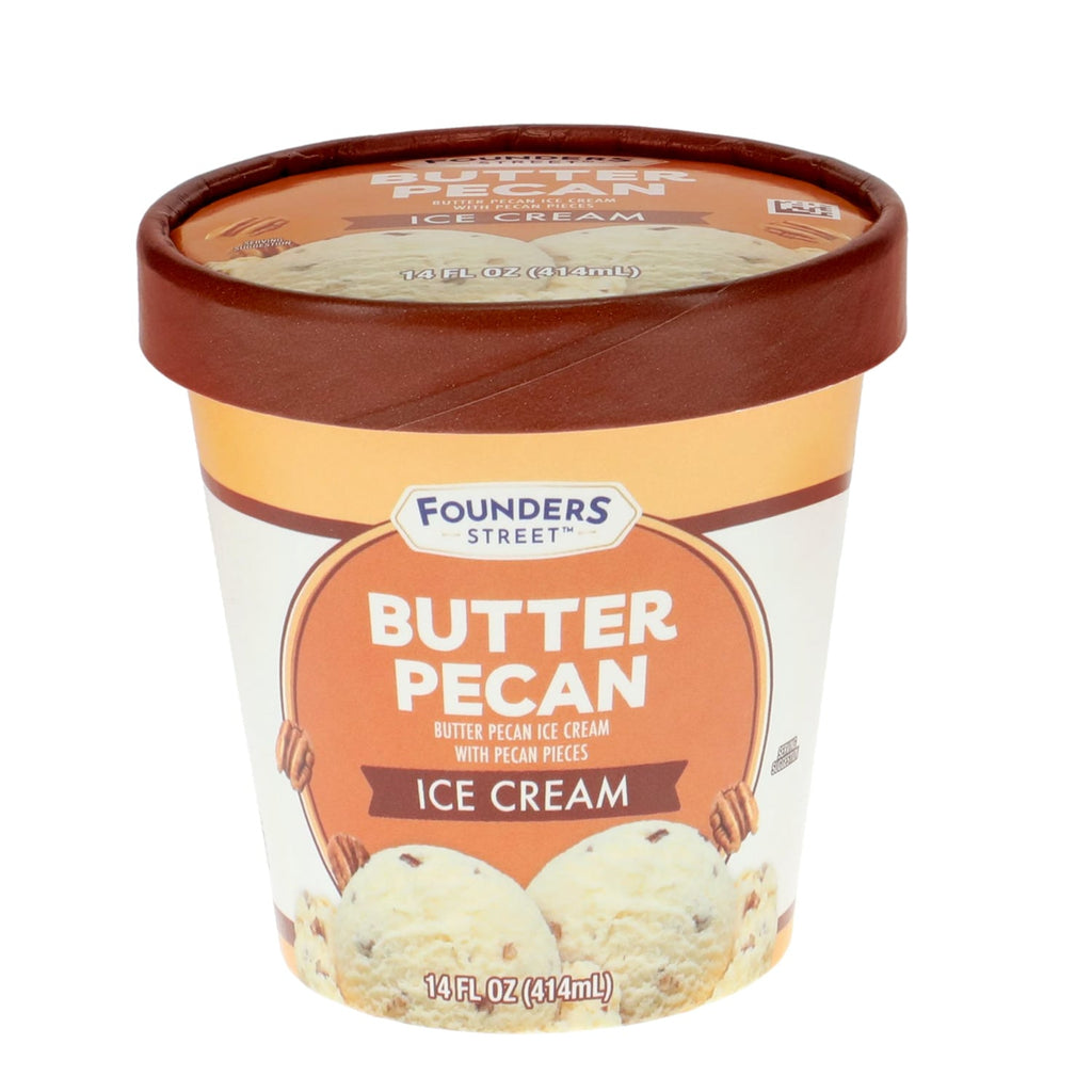 Butter Pecan Ice Cream, 14-oz. Container