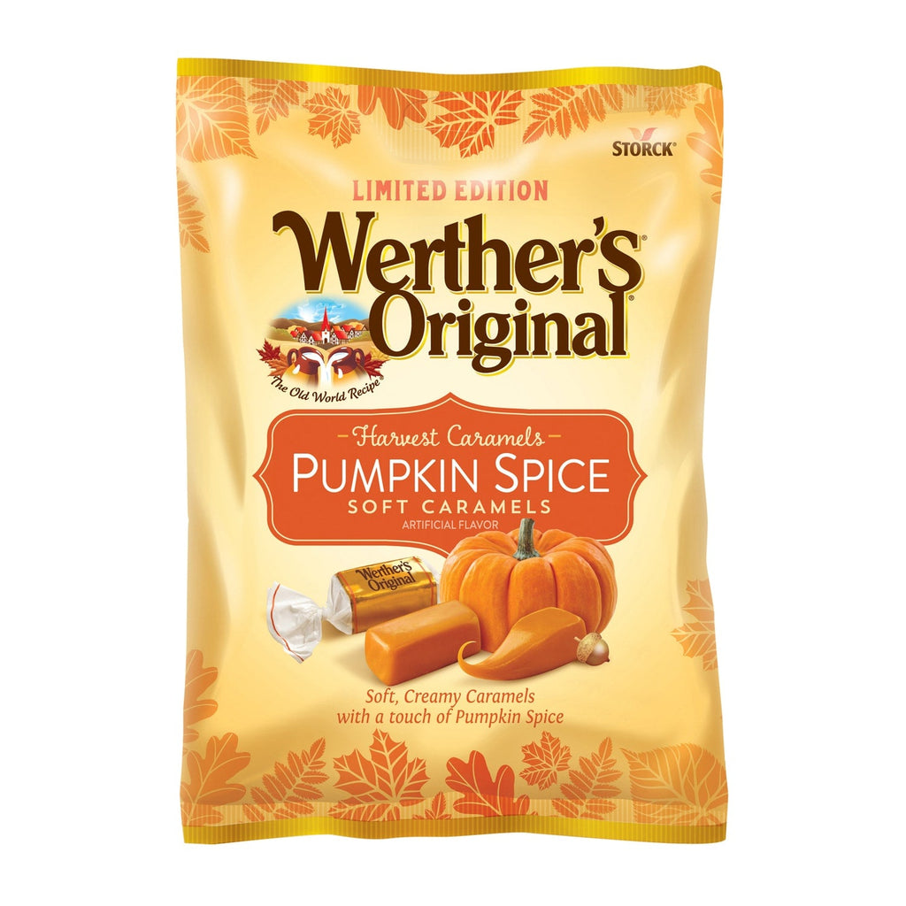 Wertherâs Original Pumpkin Spice Soft Caramel candies, 1-ct.