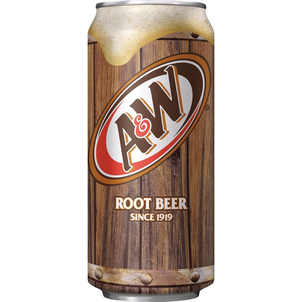 A&amp;W Root Beer Soda, 16 fl oz can