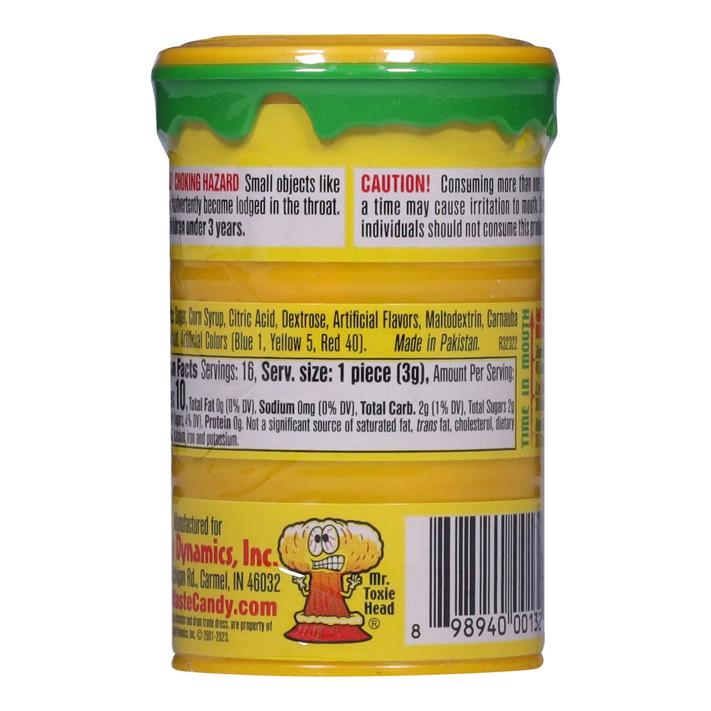 Toxic Waste Hazardously Sour Candy, 1-ct.
