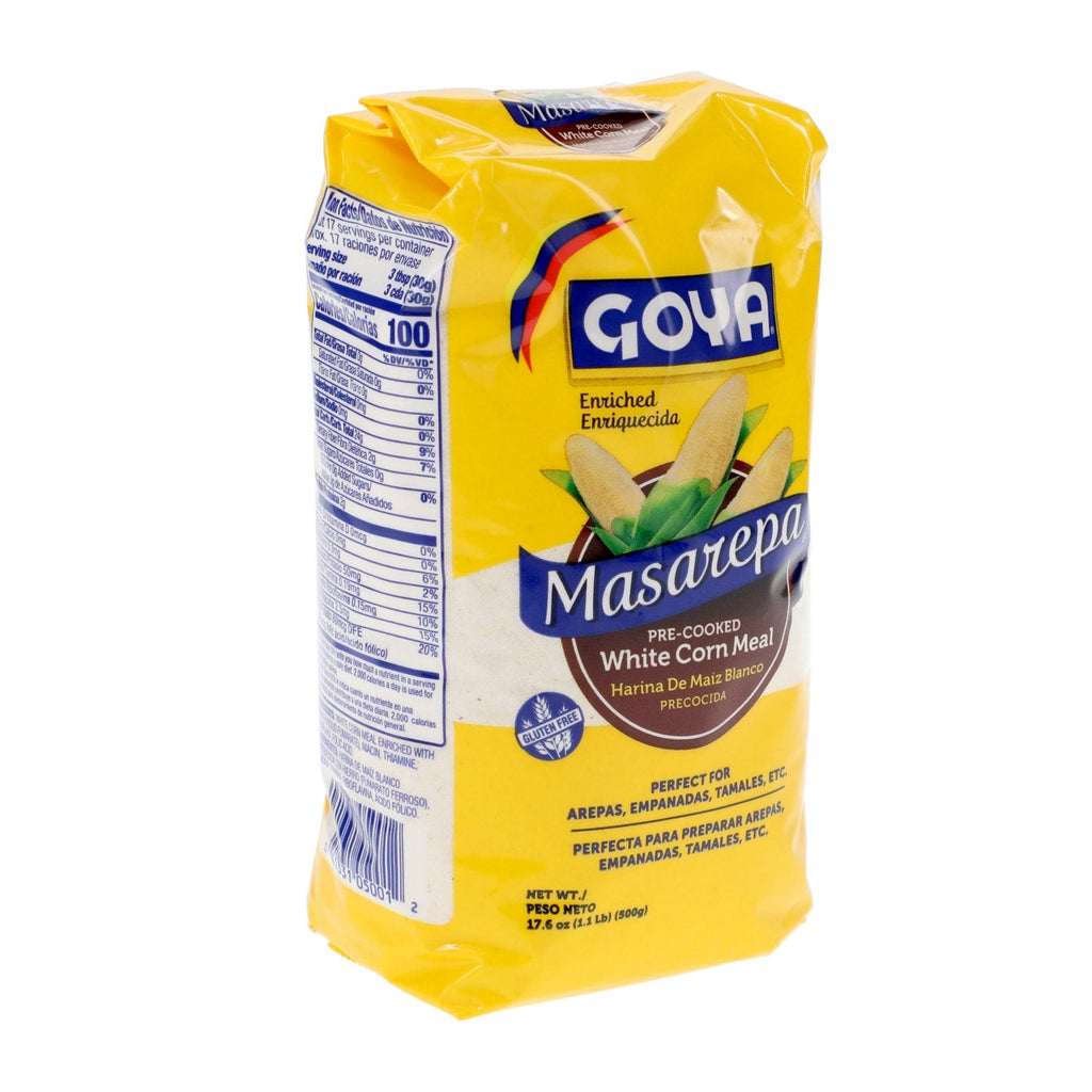 Goya Masarepa Pre-Cooked White Corn Meal, 1-ct.