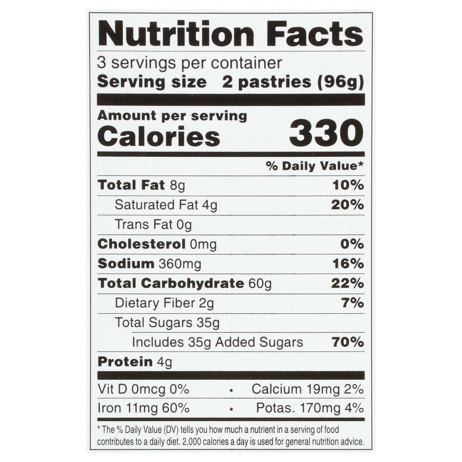 Toast'em Cookies &amp; Creme Toaster Pastries, 6-pc Pack.