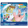 Betty Crocker Spongebob Fruit Flavored Snacks, 3-pc Pack.