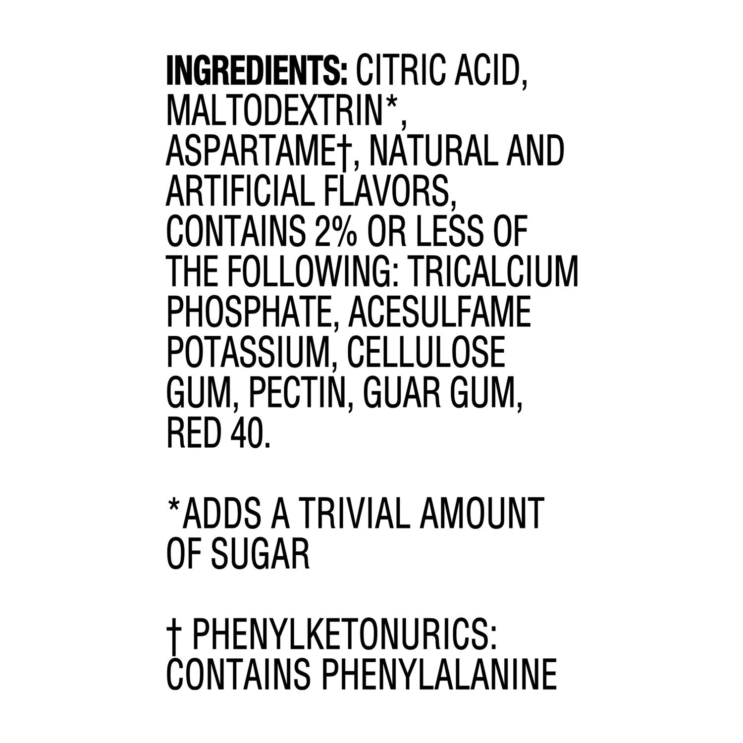 ICEE Cherry-flavored Drink Sticks, 1-ct.