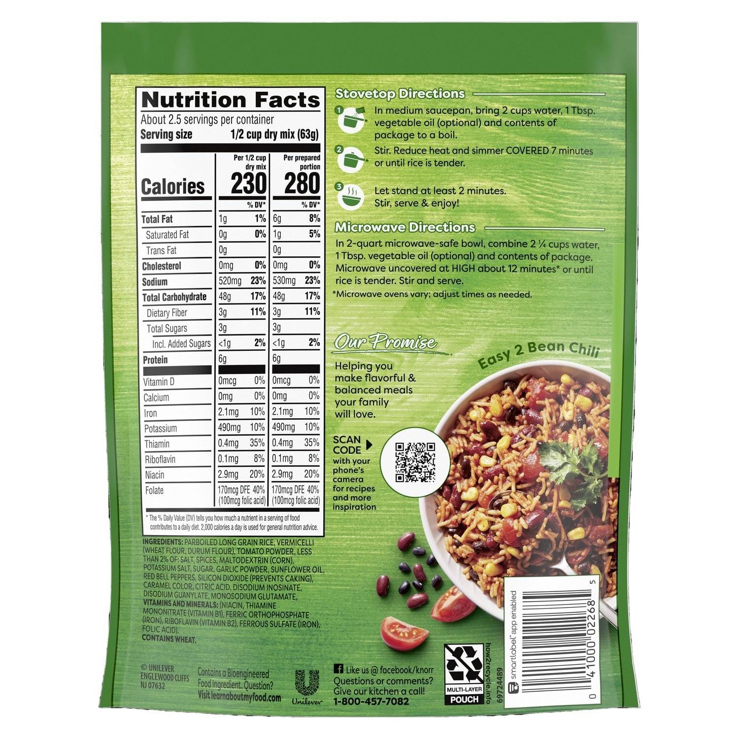 Knorr Fiesta Sides Spanish Rice, 1-ct.