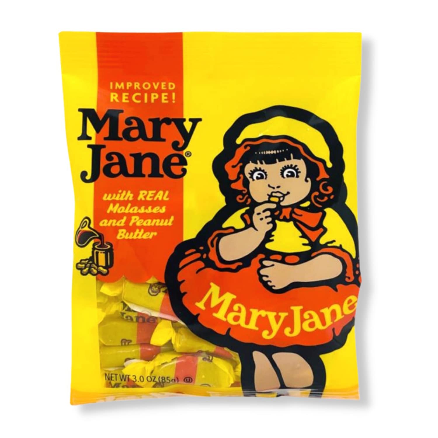 Mary Jane Molasses &amp; Peanut Butter Candy, 1-ct.