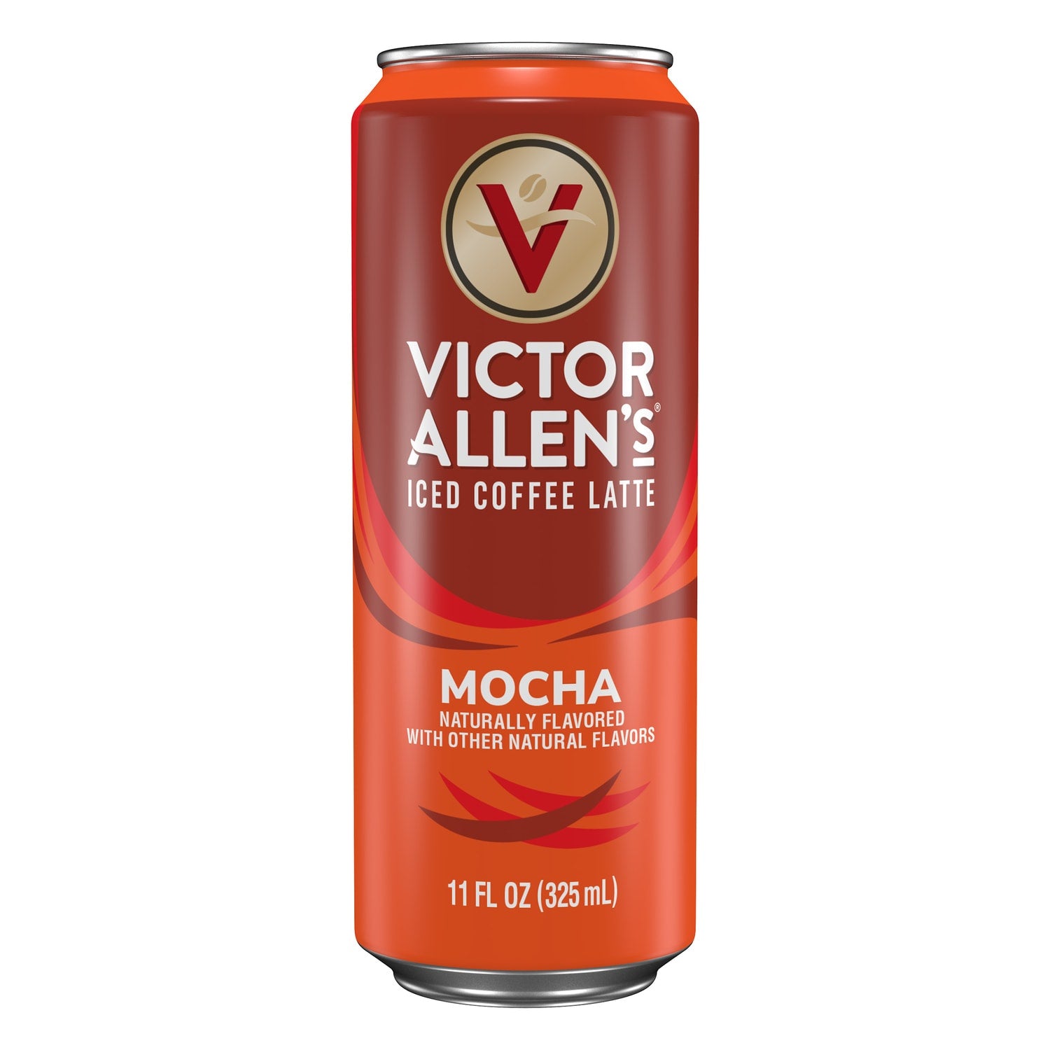 Victor Allen's Coffee Mocha Iced Latte Coffee Drink, 11-oz. Cans