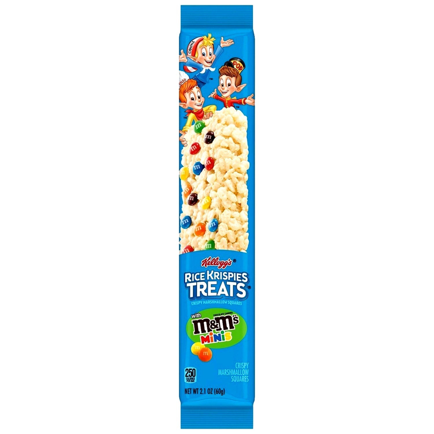 Kellogg's Rice Krispies Treats Bars Blasted with M&amp;M's Minis, 2.1 oz.