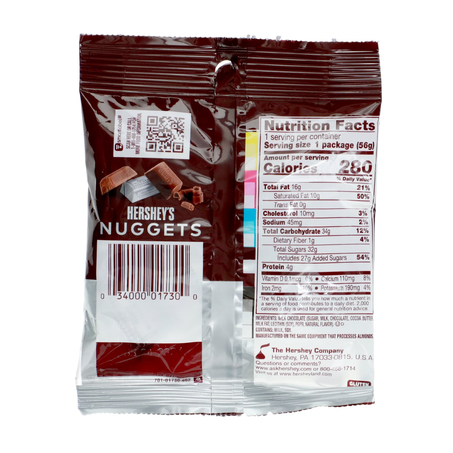 Hershey's Milk Chocolate Nuggets, 1-ct.