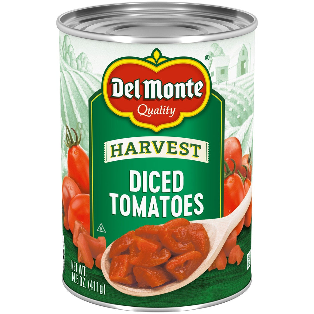 Del Monte Harvest Diced Tomatoes, 14.5-oz. Cans