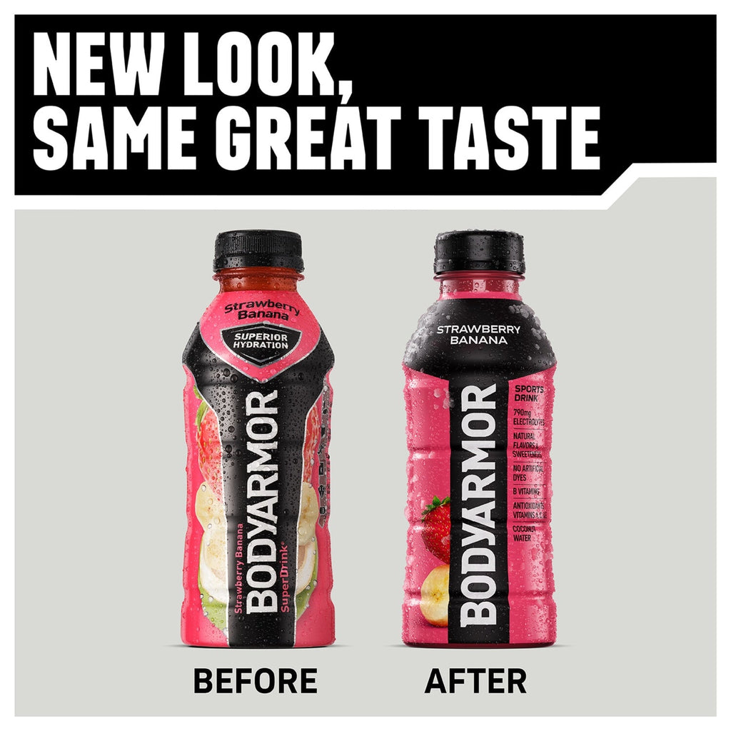 BODYARMOR Blackout Berry Sports Drink, 16 fl oz Bottle