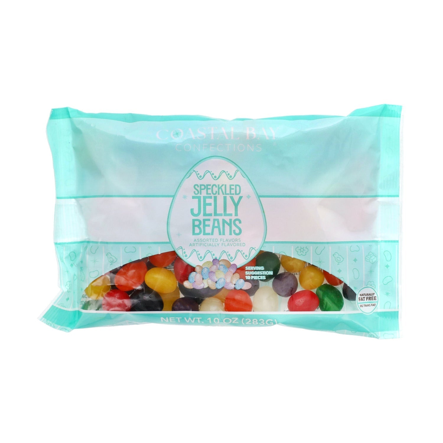 Coastal Bay Speckled Jelly Beans With Assorted Flavors, 1-ct.