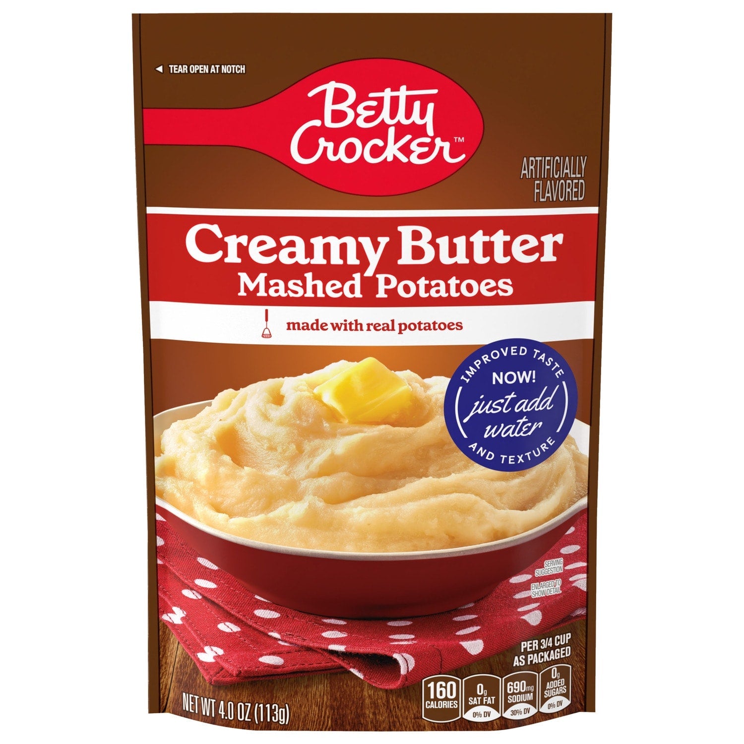 Betty Crocker Creamy Butter Mashed Potatoes, 1-ct.
