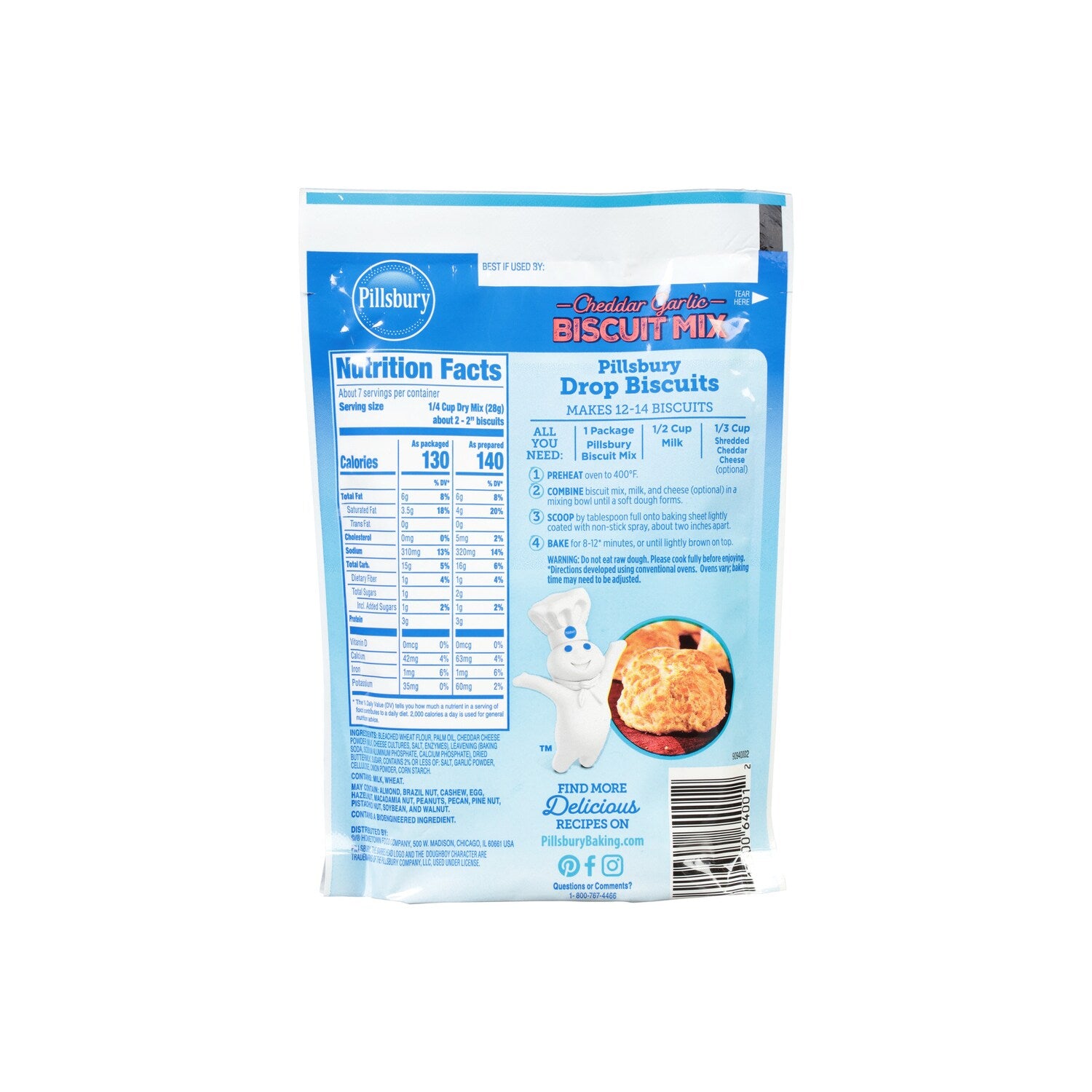 Pillsbury Cheddar Garlic Biscuit Mix, 1-ct.