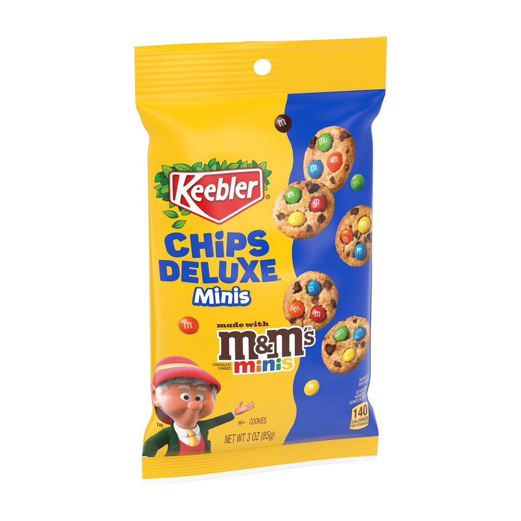 Keebler Chips Deluxe Mini Cookies with M&amp;Ms, 3.03 oz.