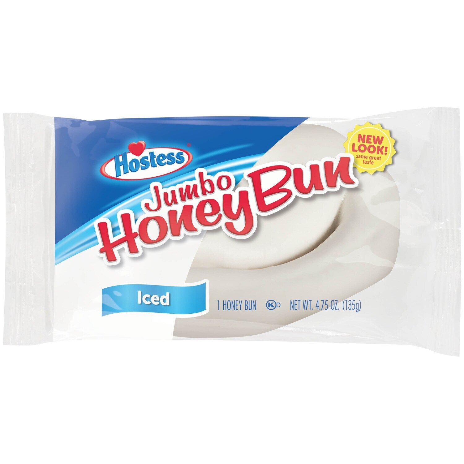 Hostess Jumbo Iced Honey Bun, 1-ct. Pack