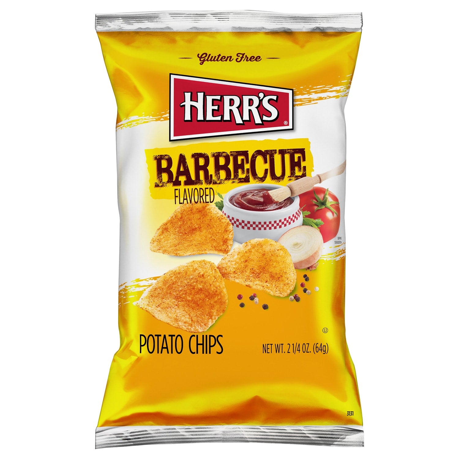 Herr's Barbecue Flavored Potato Chips, 1-ct.