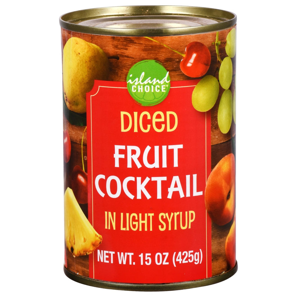 Island Choice Diced Fruit Cocktail, 15-oz. Cans