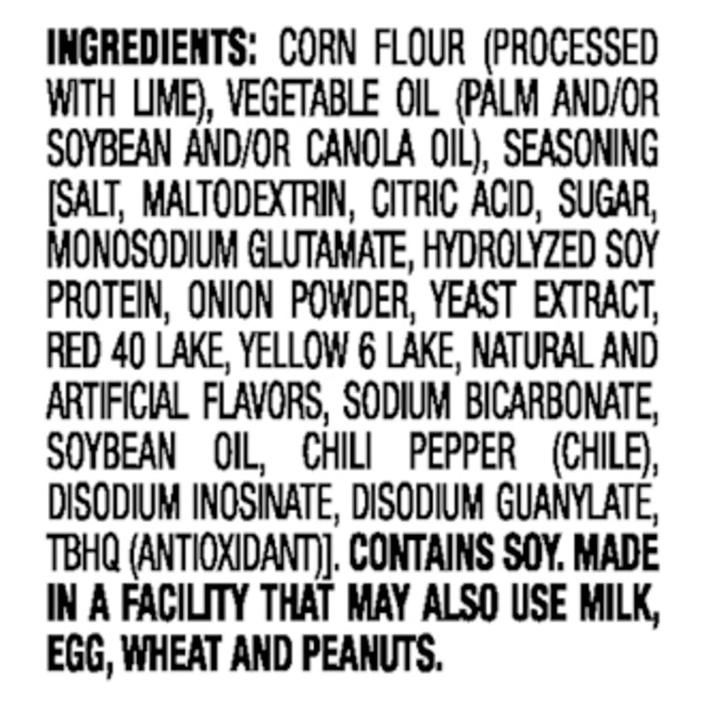 Barcel Takis Fuego Tortilla Chips, 2 oz.