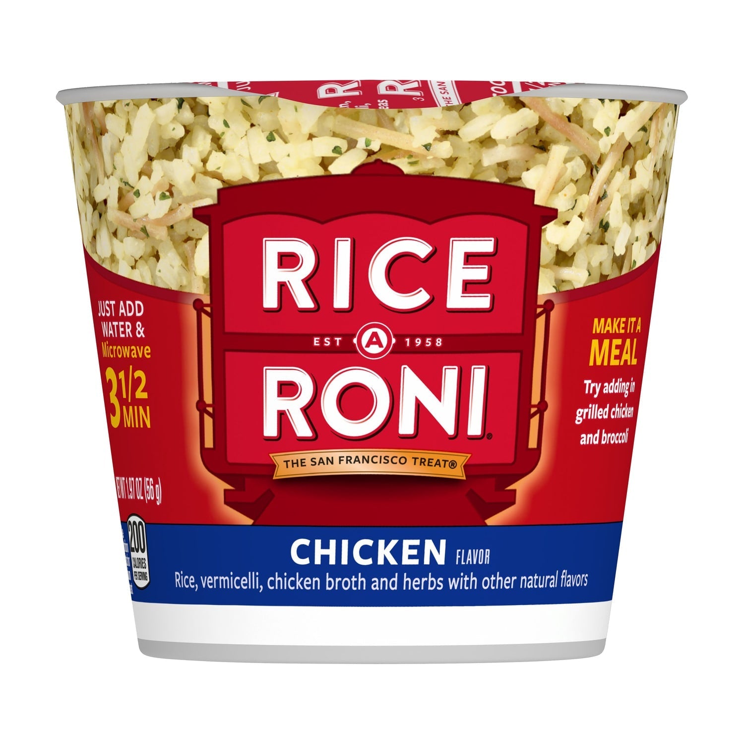 Rice-A-Roni Chicken Flavor Microwave Cup, 1.97 oz