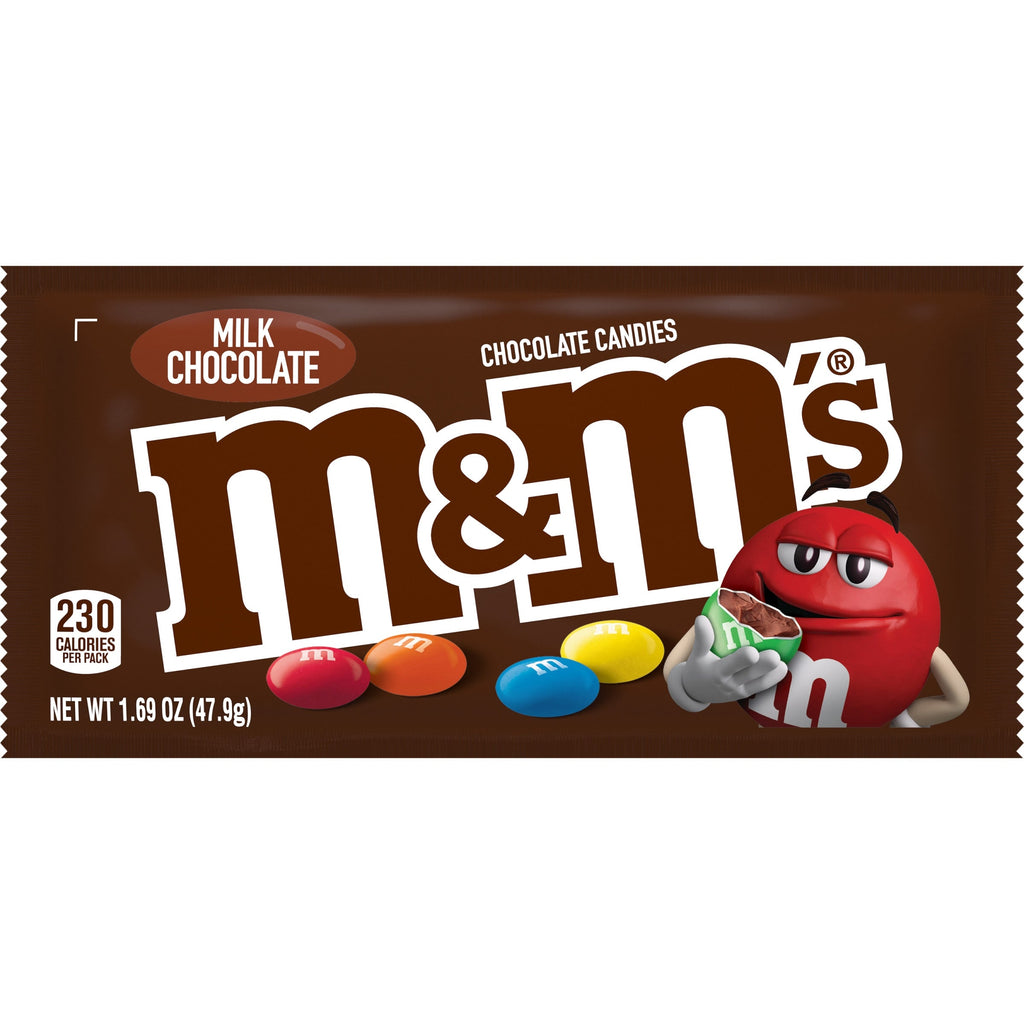 M&amp;M's Milk Chocolate Candies 1.69 oz.