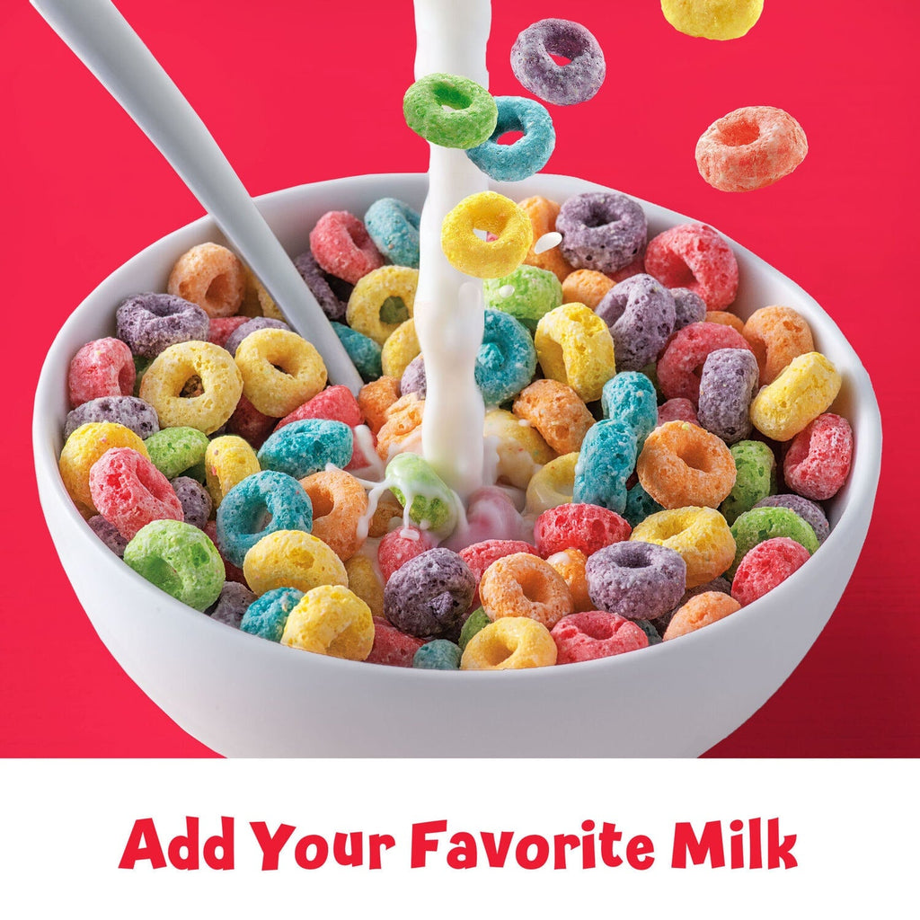 Kellogg's Froot Loops Breakfast Cereal Cup, 1-ct.