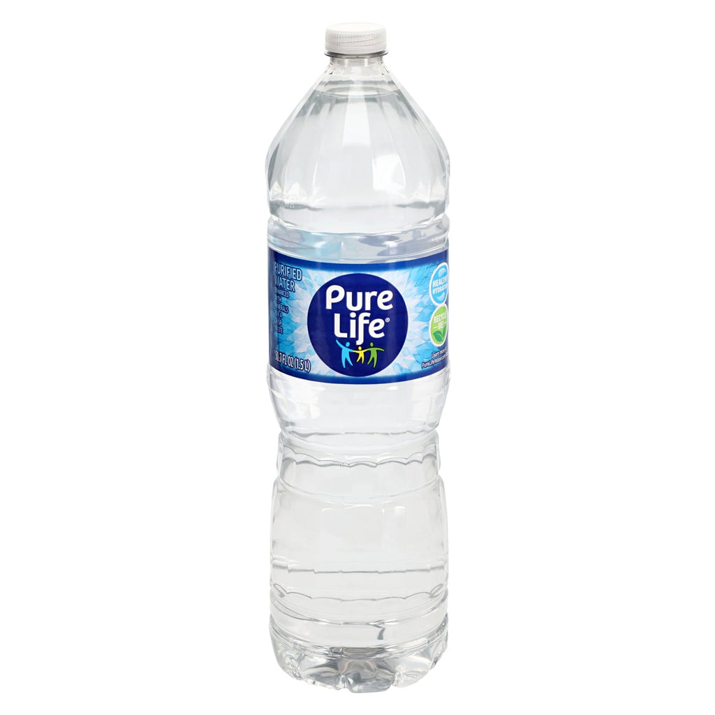 Pure Life Purified Bottle Water, 1.5 L