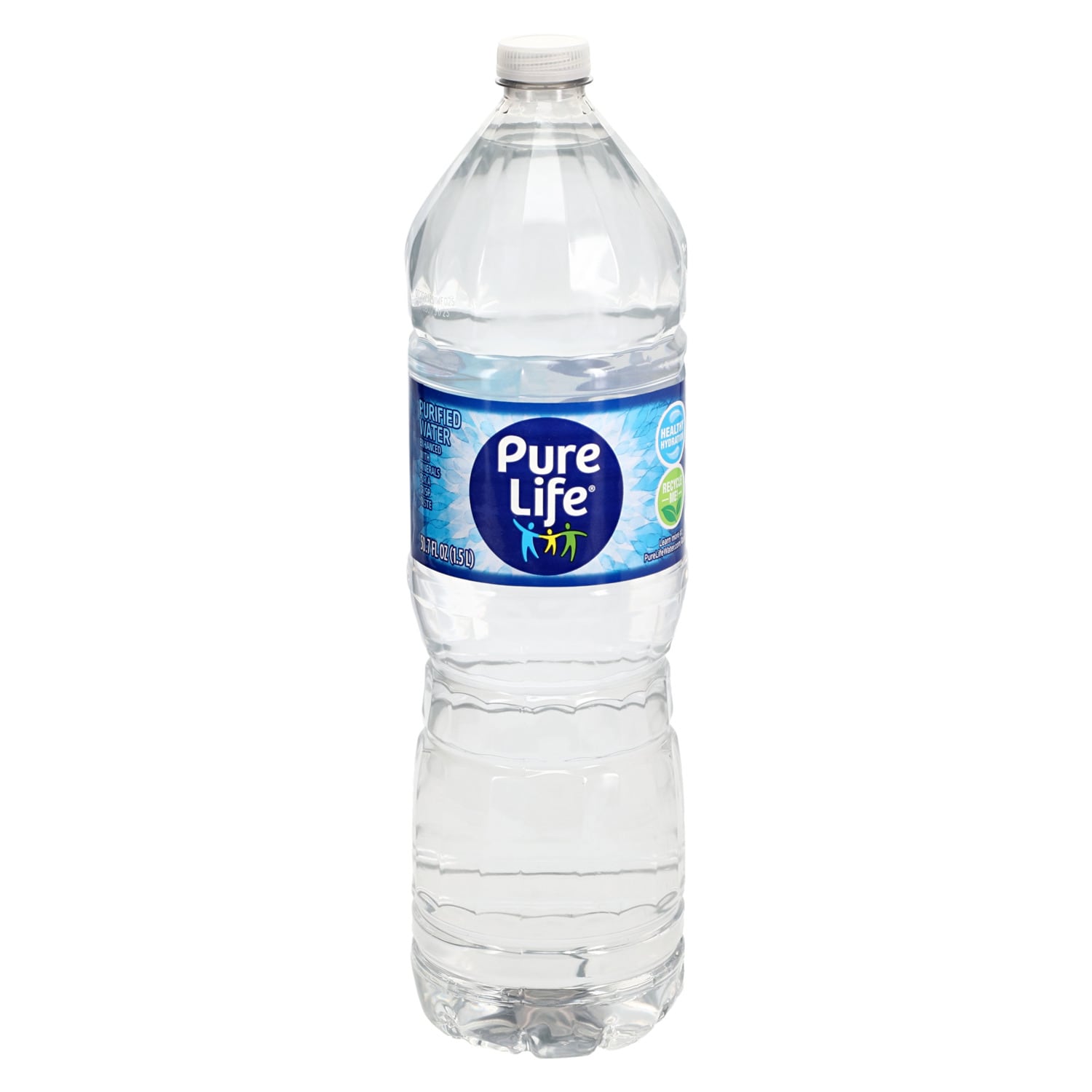 Pure Life Purified Bottle Water, 1.5 L