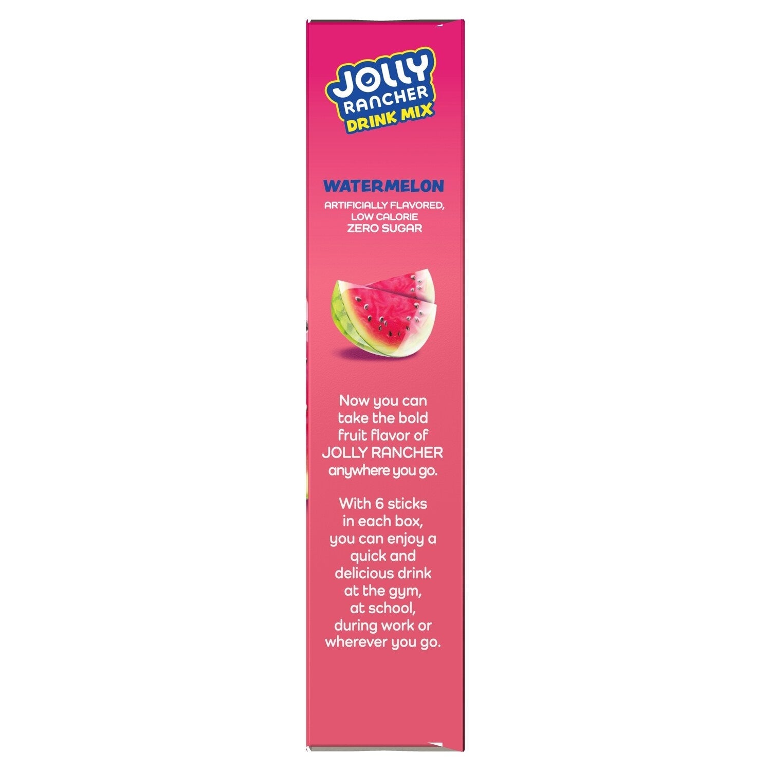 Jolly Rancher Watermelon-flavored Drink Mix, 6-pc Pack.