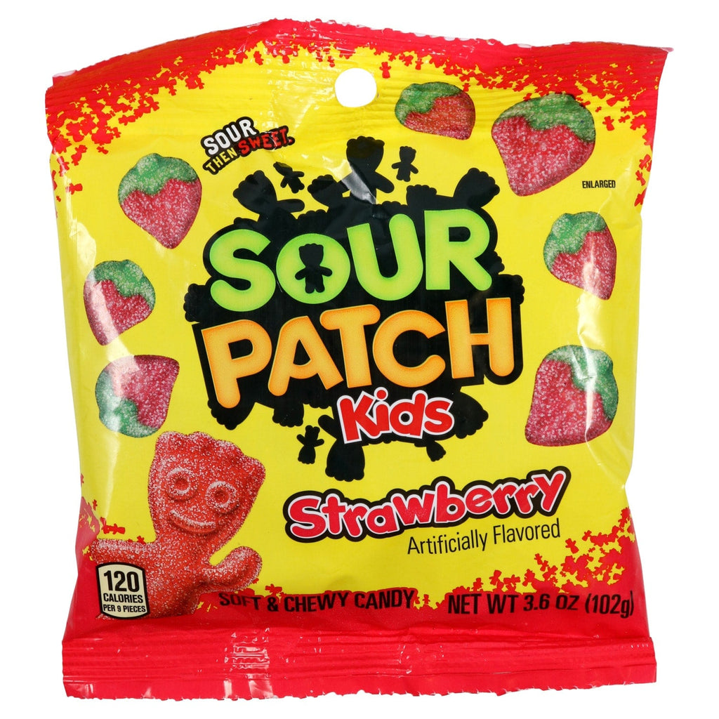 Sour Patch Kids Strawberry Candy, 3.6-oz. Bags