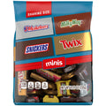 SNICKERS, TWIX, MILKY WAY &amp; 3 MUSKETEERS Minis Chocolate Candy Bars Variety Pack, 8.31 Oz Bag