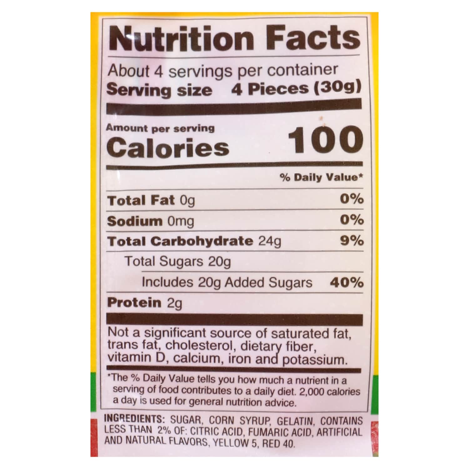 Haribo Peaches Gummi Candies, 4-oz.