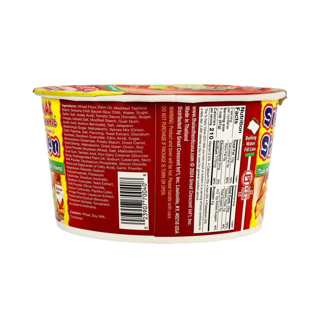 Thai Authentic Sriracha Shrimp Ramen Bowl, 1 ct.
