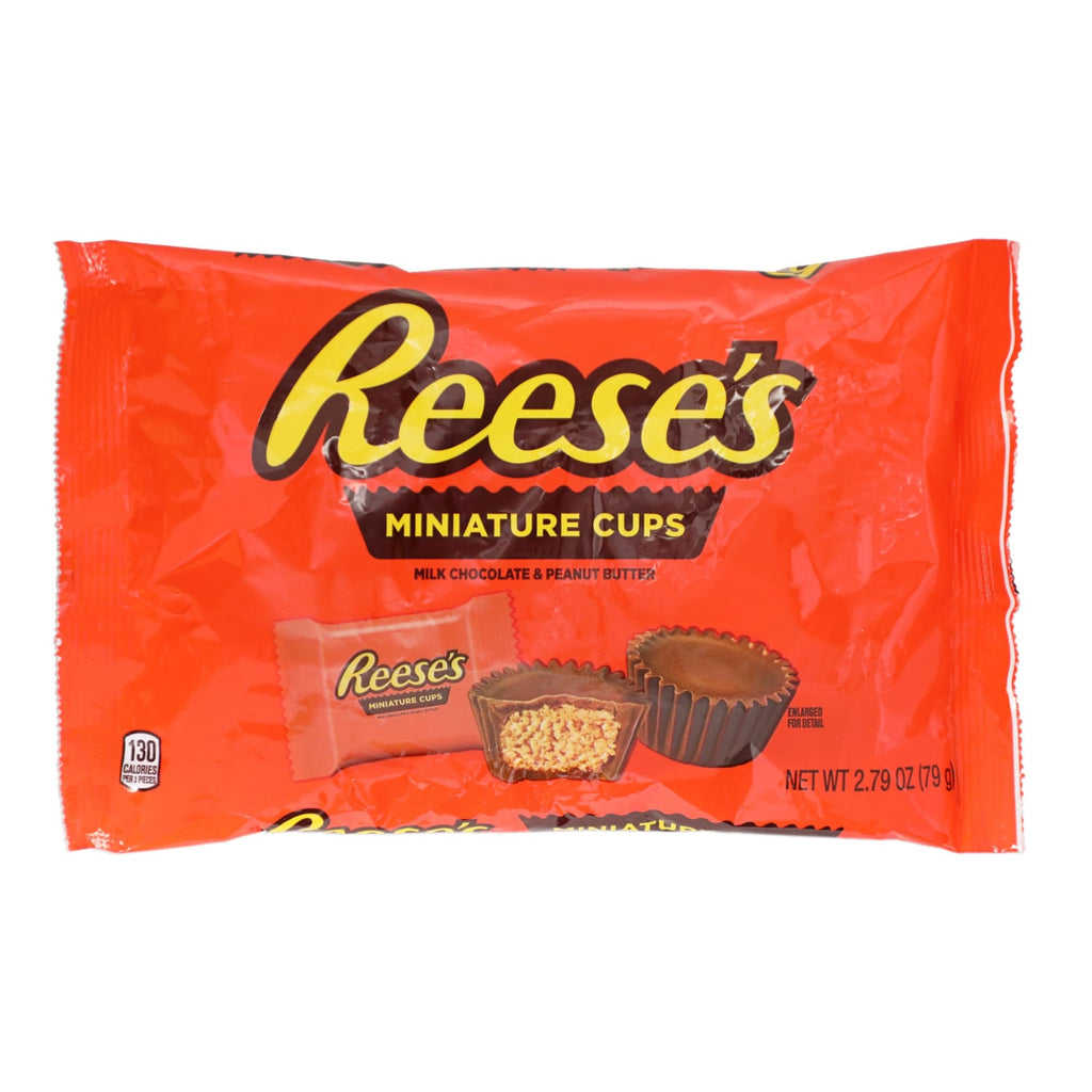Reese's Milk Chocolate &amp; Peanut Butter Miniature Cups, 1-ct.