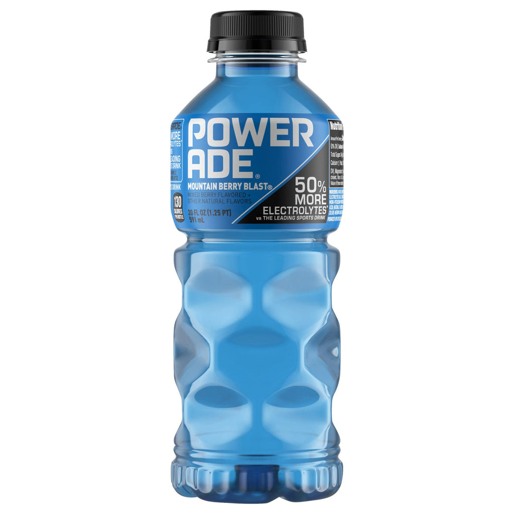 Powerade Mountain Berry Blast Sports Drink, 20 fl oz. Bottle