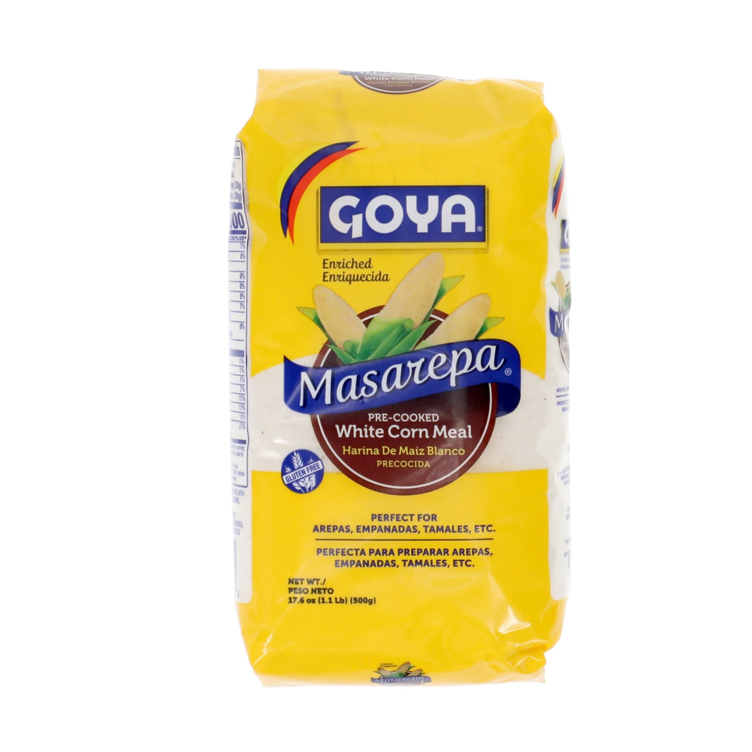 Goya Masarepa Pre-Cooked White Corn Meal, 1-ct.