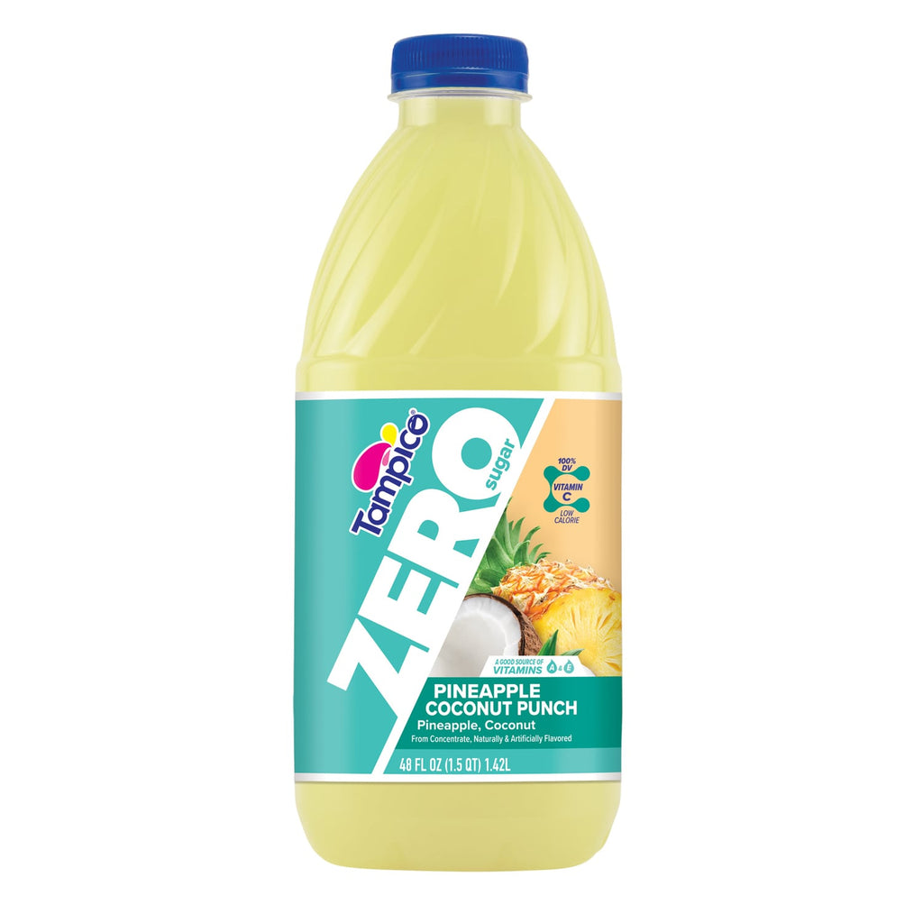 Tampico Zero Sugar Pineapple Coconut Punch 48 oz