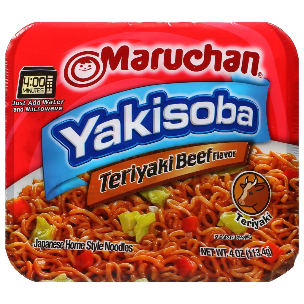 Maruchan Yakisoba Teriyaki Beef Flavor Noodles, 4-oz.
