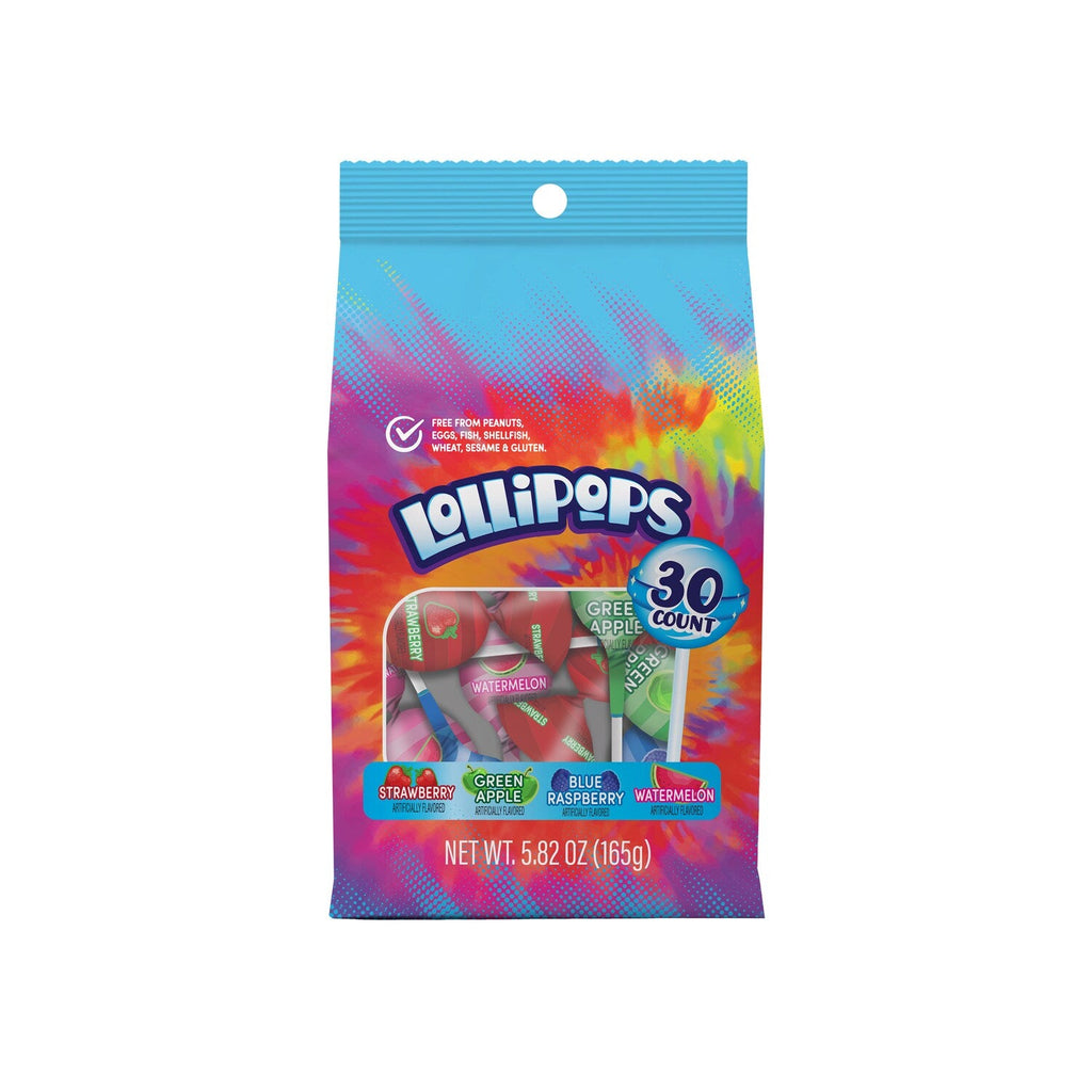 Lollipops, Assorted Flavors, 30-pc Pack.