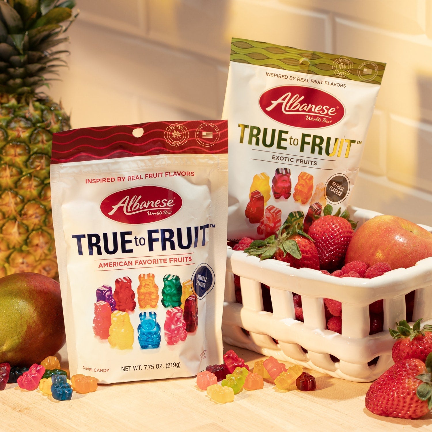 Albanese True To Fruit American Favorite Gummy Candy, 1-ct.