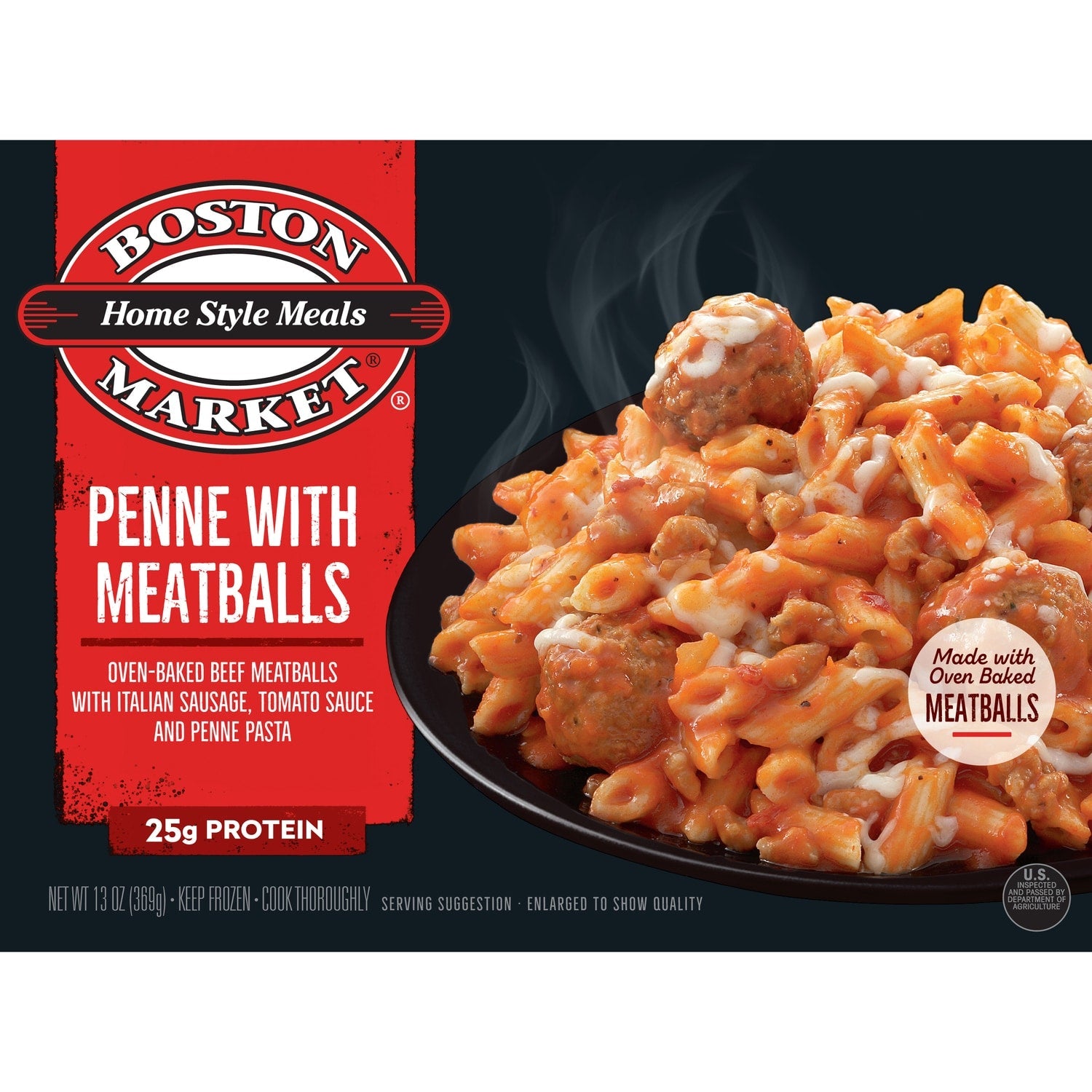 Boston Market Penne with Meatballs, 1-ct.
