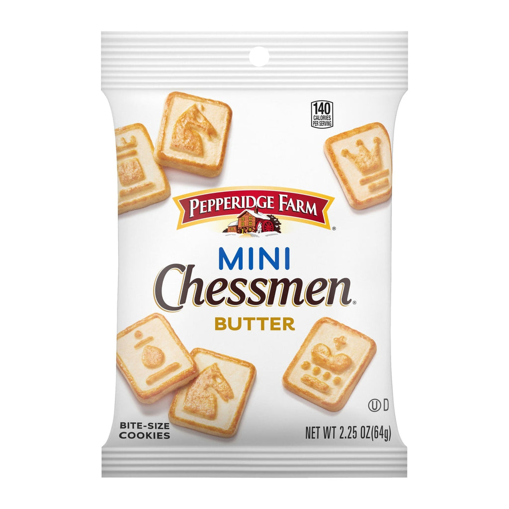 Pepperidge Farm Mini Chessmen Butter Cookie, 2.25 oz.