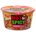 Nissin Hot &amp; Spicy Noodle Bowls with Shrimp, 3.27 oz.