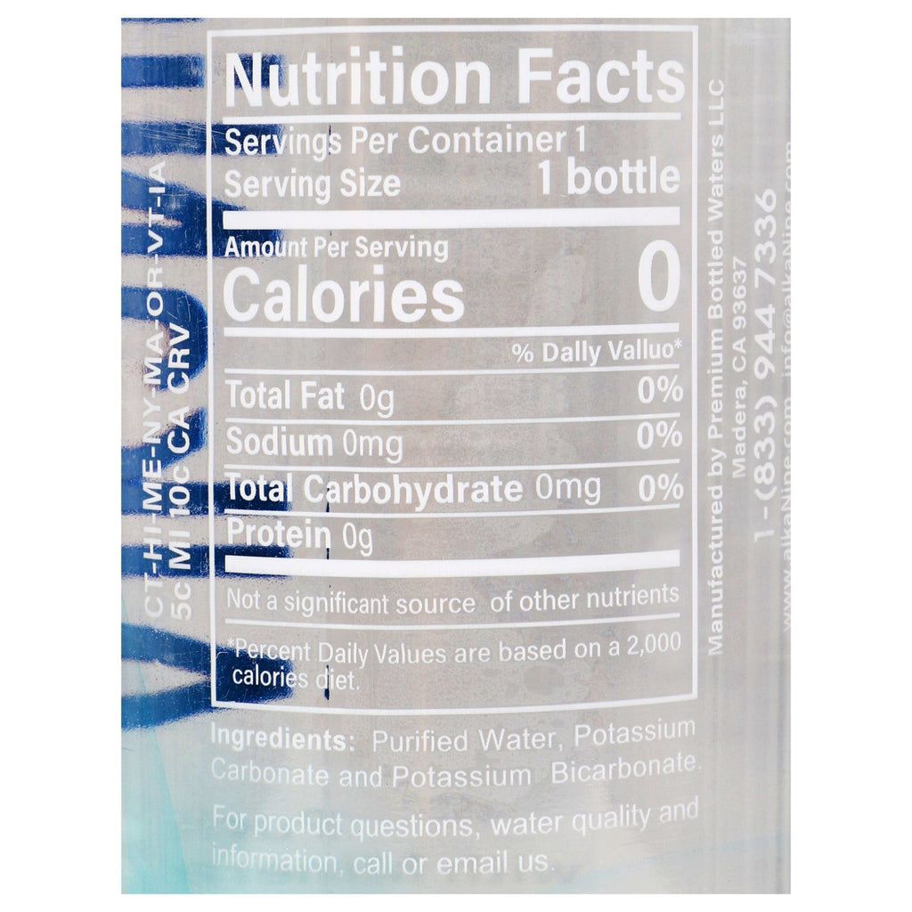 AlkaNine 9pH Water With Minerals And Electrolytes, 1-ct.