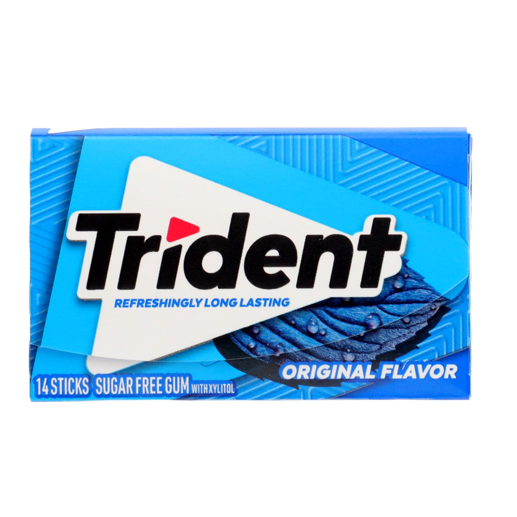 Trident Sugar Free Gum - Original Flavor, 14-pc. Packs