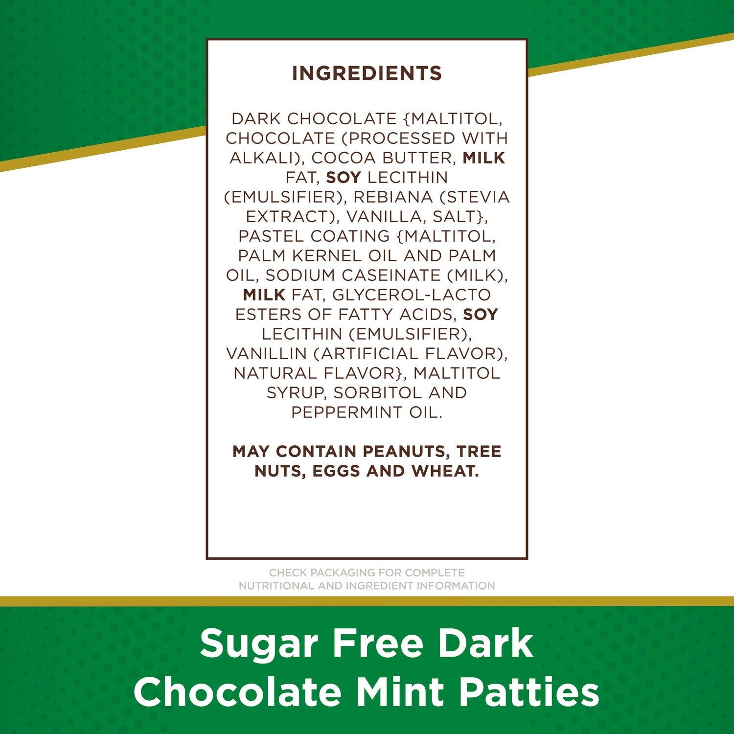 Russell Stover Sugar Free Mint Chocolate Candy, 1-ct.